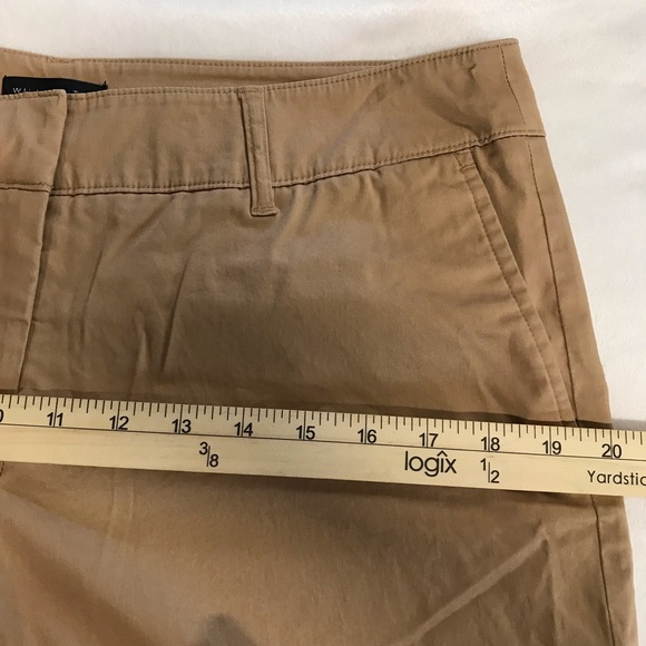 Willi Smith Straight Capri Pants Women’s Size 10 Color Khaki Low Rise Pocket’s. - Picture 10 of 15